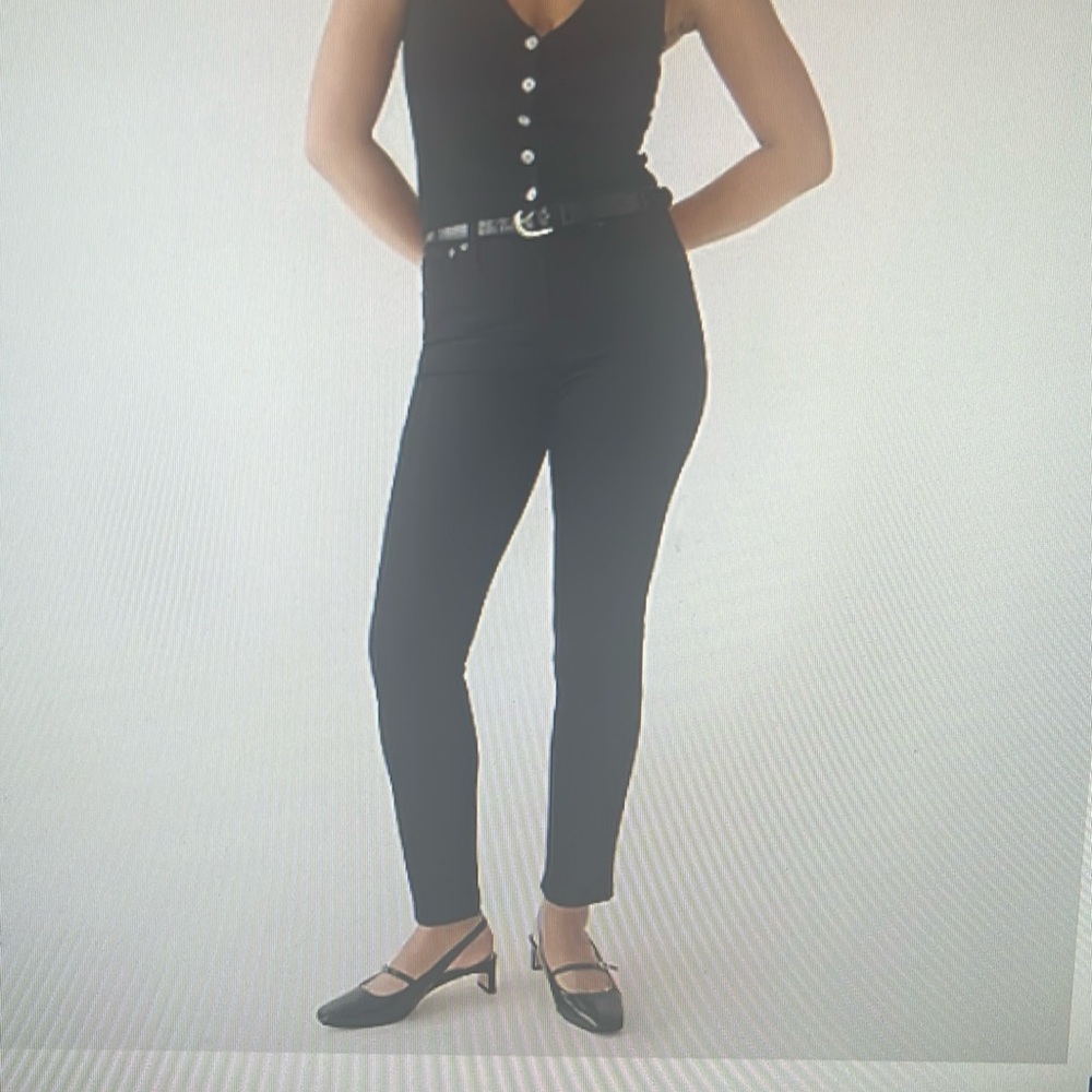 J Crew Curvy Vintage Slim-Straight Jean - Black
